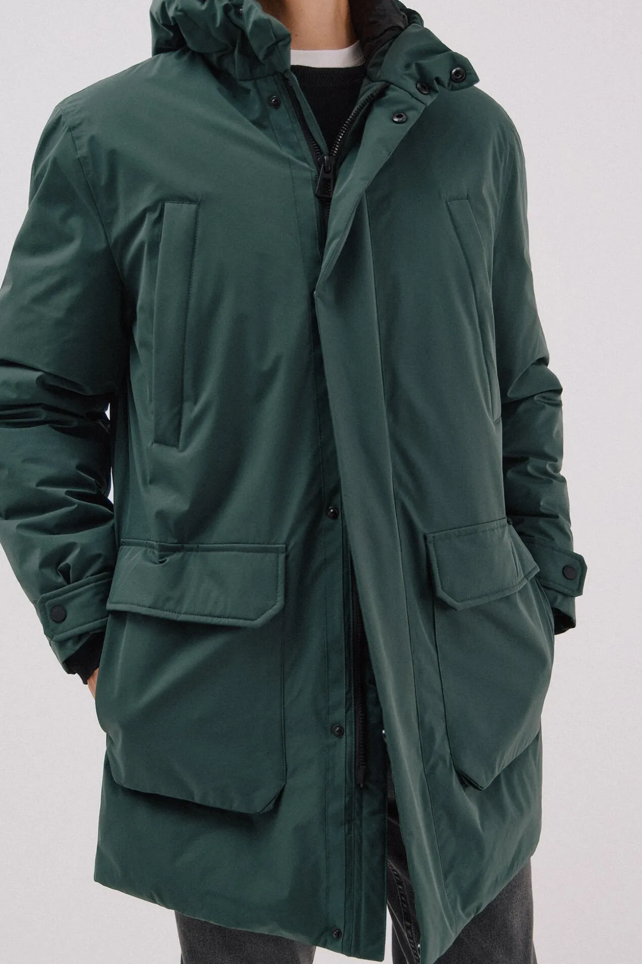 Parka de 4 bolsos