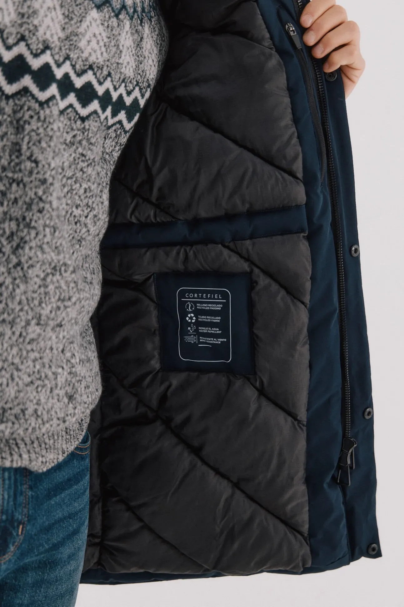 Parka de 4 bolsos
