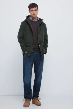 Parka de algodão