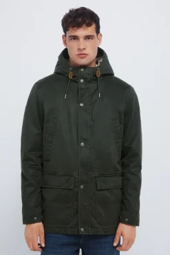 Parka de algodão