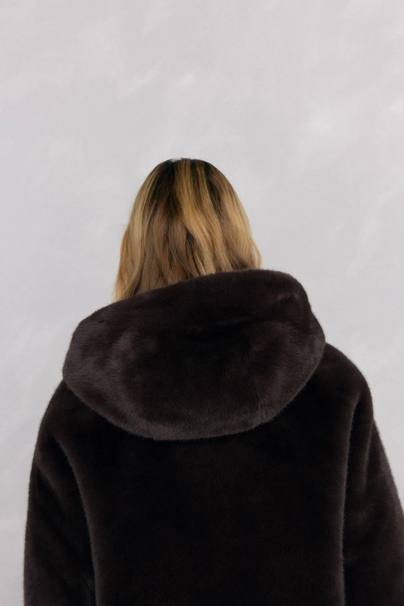 Parka de pele reversível