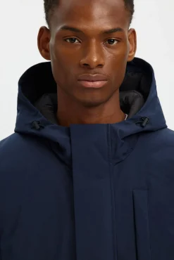 Parka impermeável com capuz