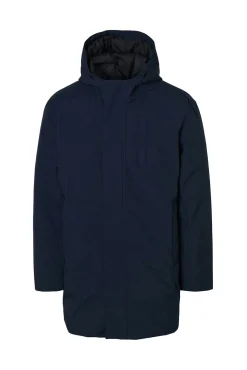 Parka impermeável com capuz