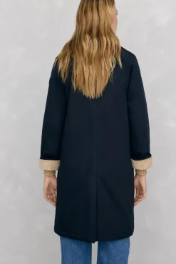 Parka longa encerada