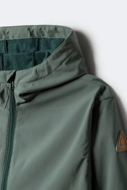 Parka softshell infantil