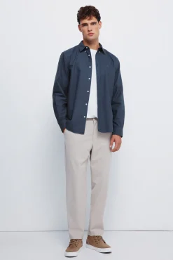Peça oxford tingida