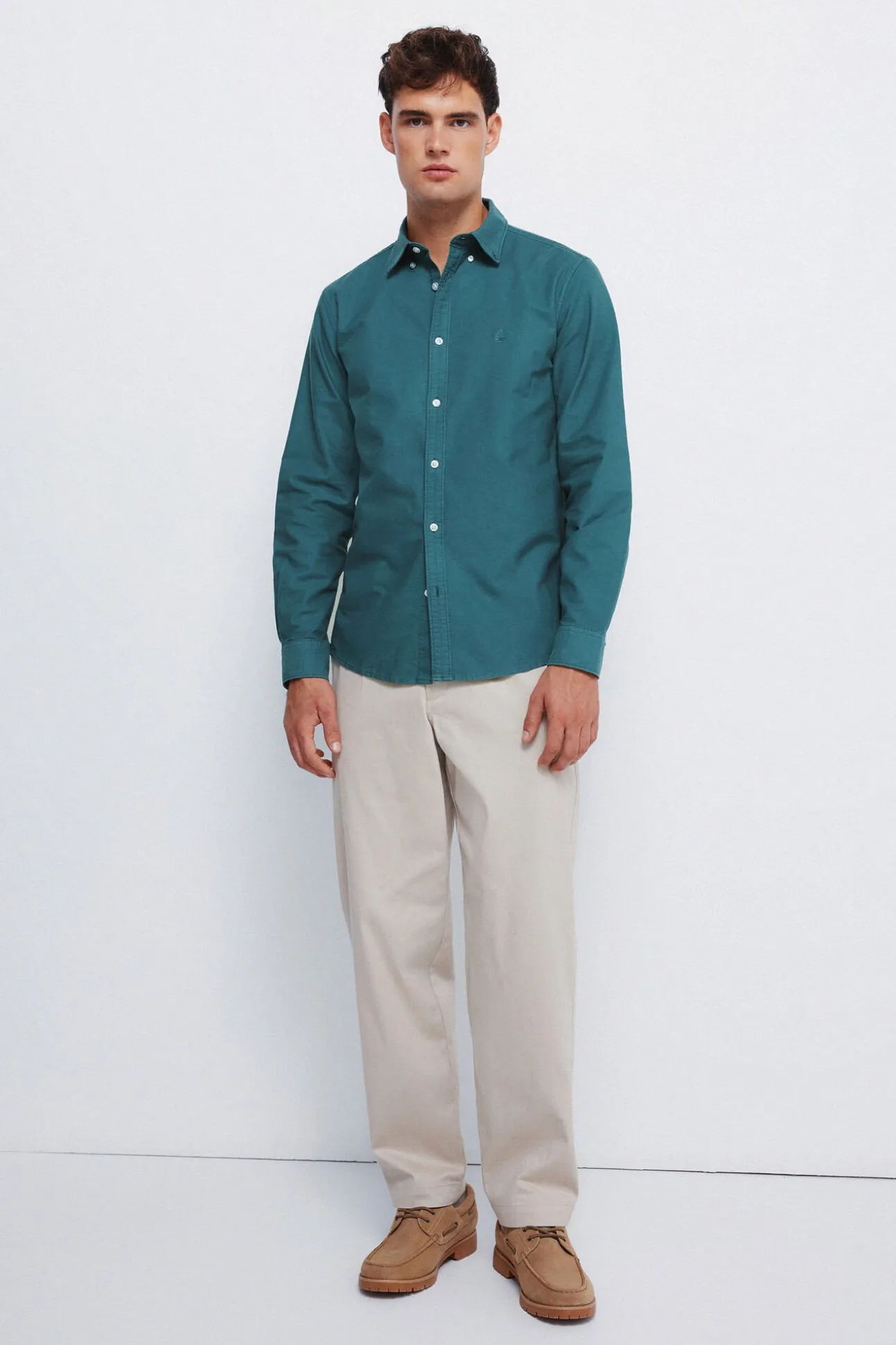Peça oxford tingida