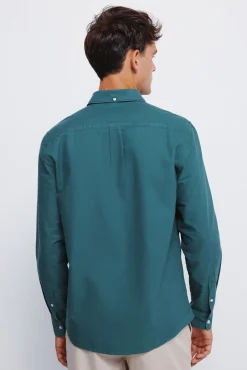 Peça oxford tingida