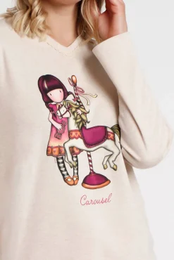 Pijama carrossel para Mulher SANTORO GORJUSS