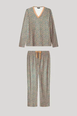 Pijama com estampa animal