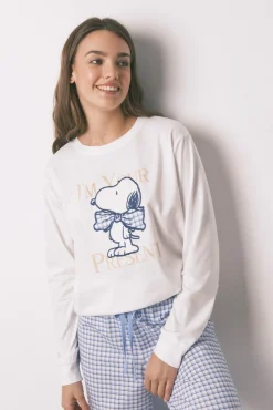 Pijama comprido algodão Snoopy