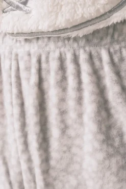 Pijama comprido longo de polar com estampado animal da Miffy
