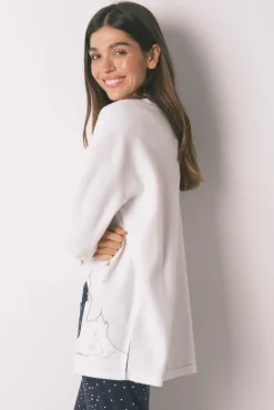 Pijama comprido polar estampado