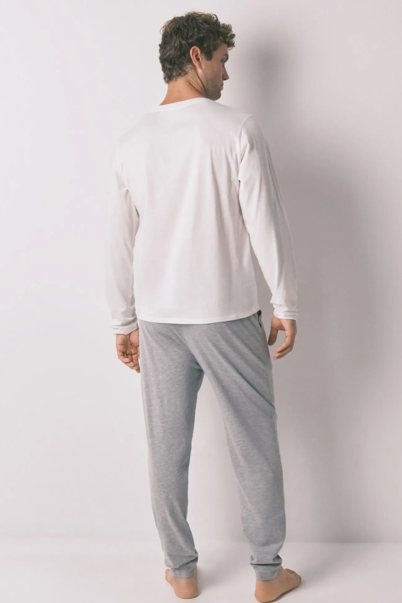 Pijama comprido Snoopy 100% algodão