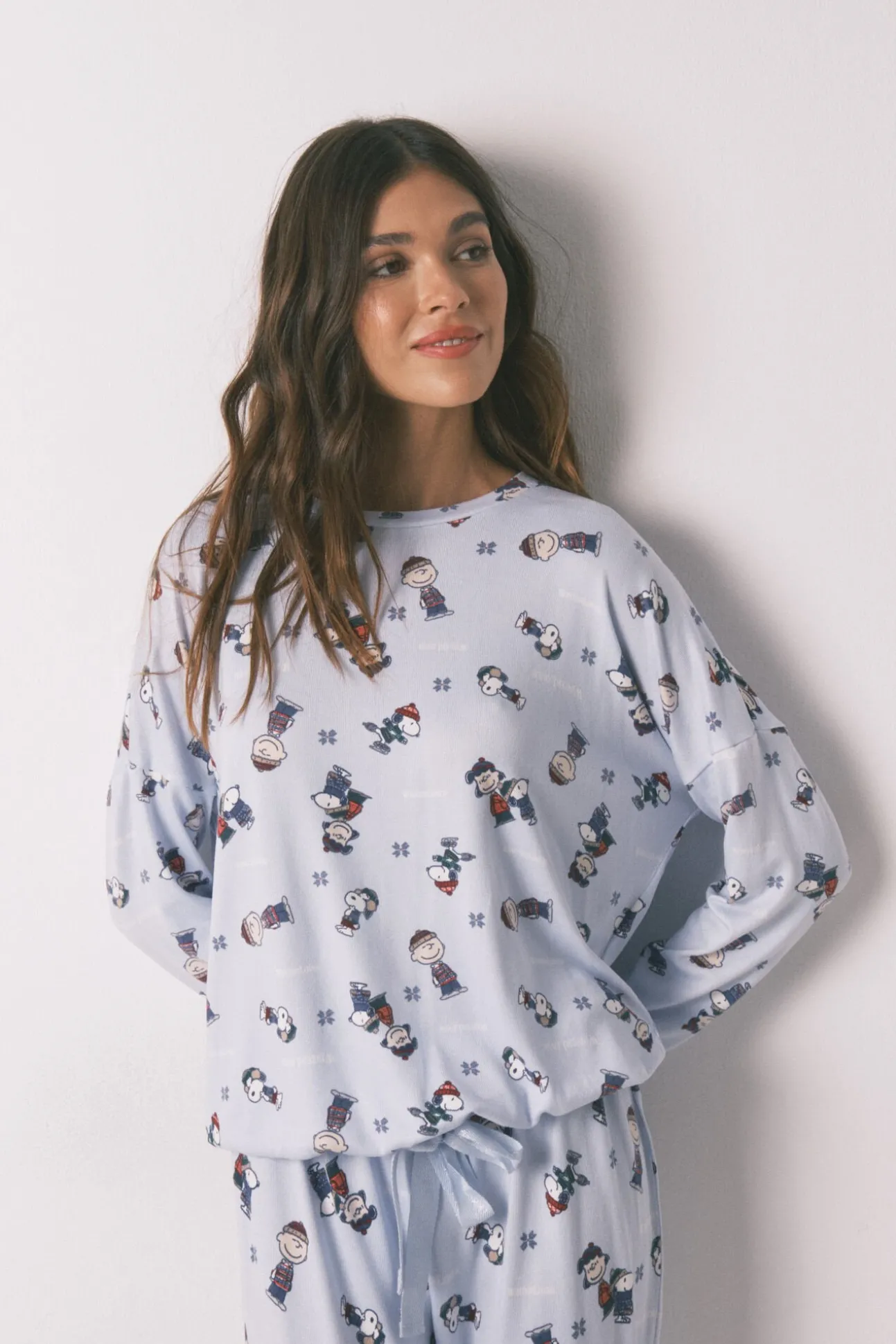 Pijama comprido super macio do Snoopy