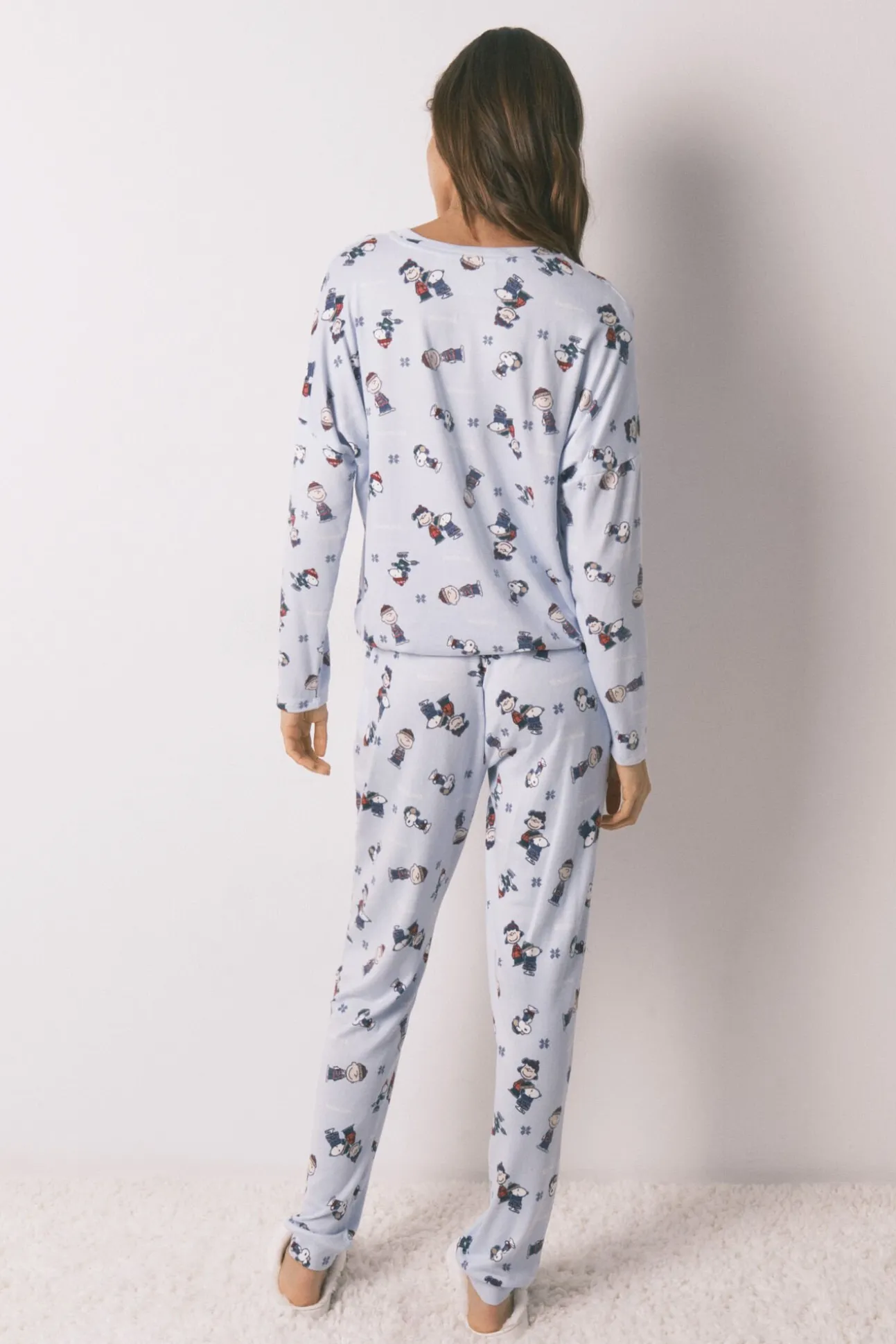 Pijama comprido super macio do Snoopy