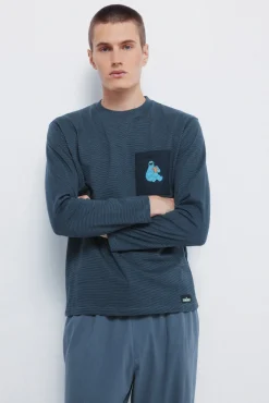 Pijama longo do Cookie Monster