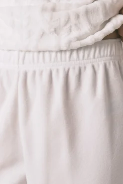 Pijama polar branco pijama comprido e macio
