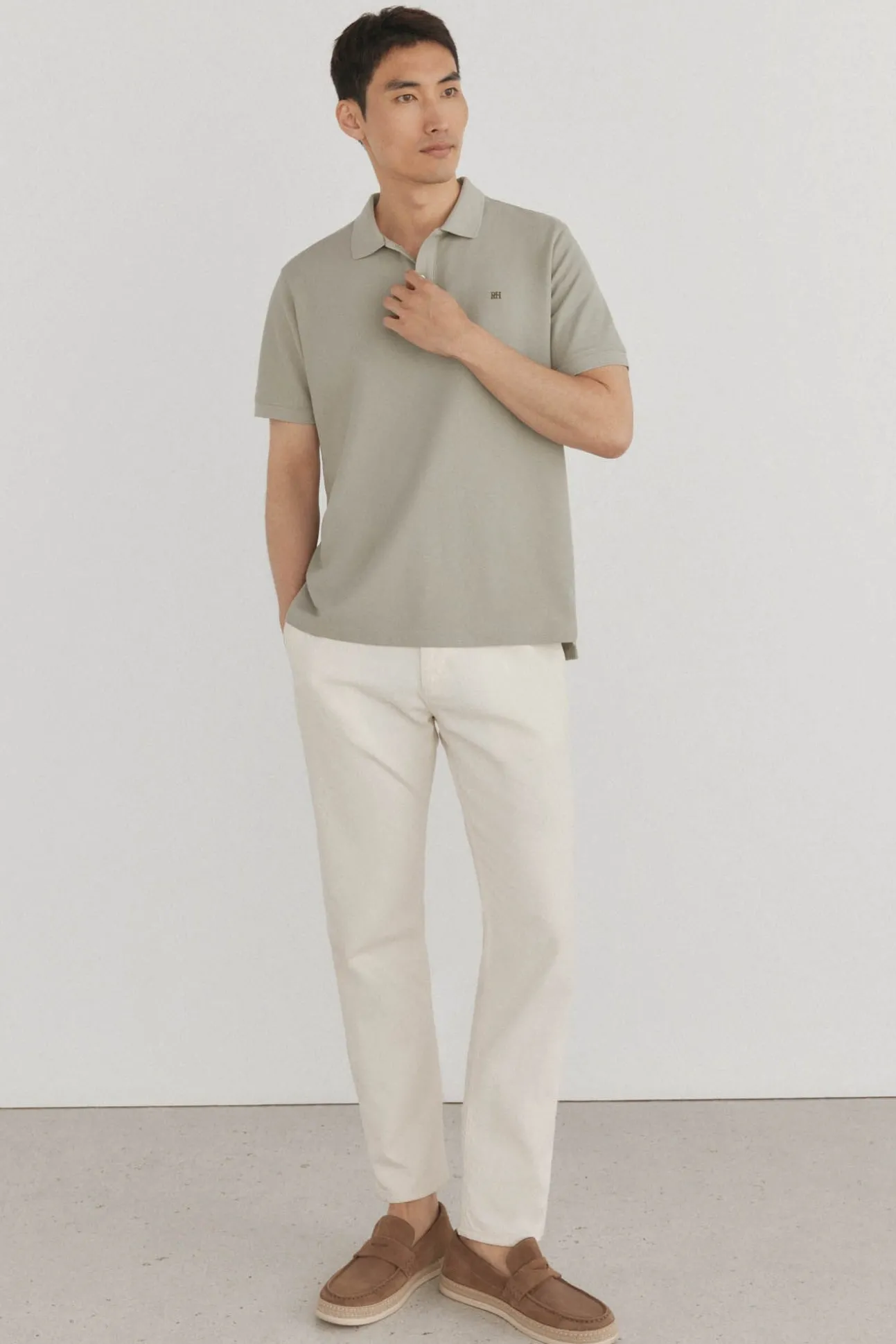 Polo básico piqué