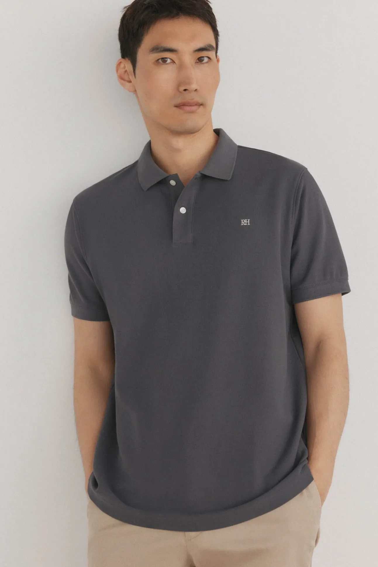 Polo básico piqué