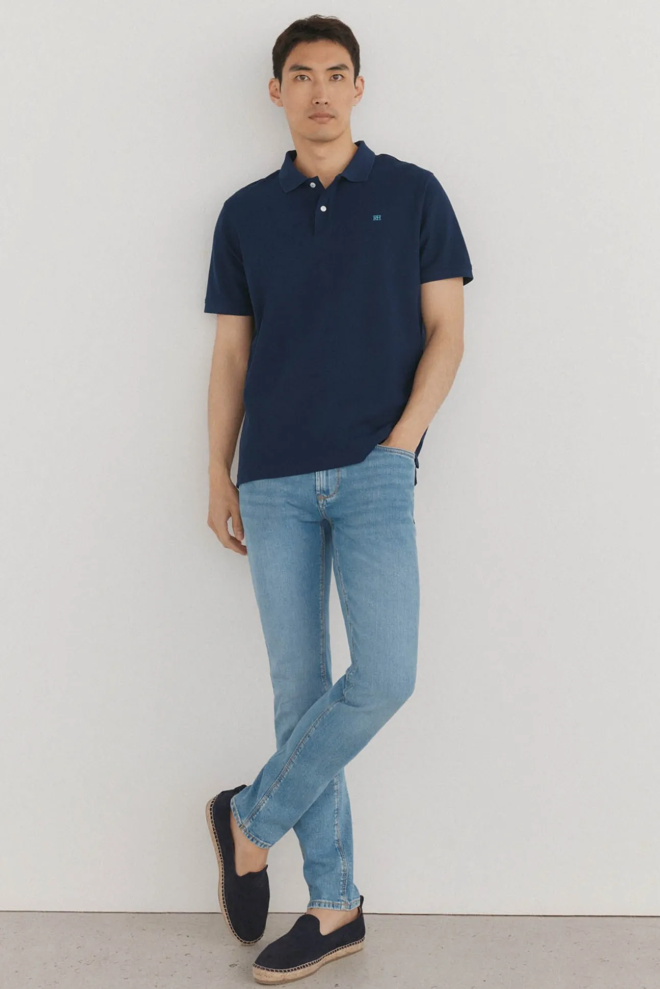 Polo básico piqué