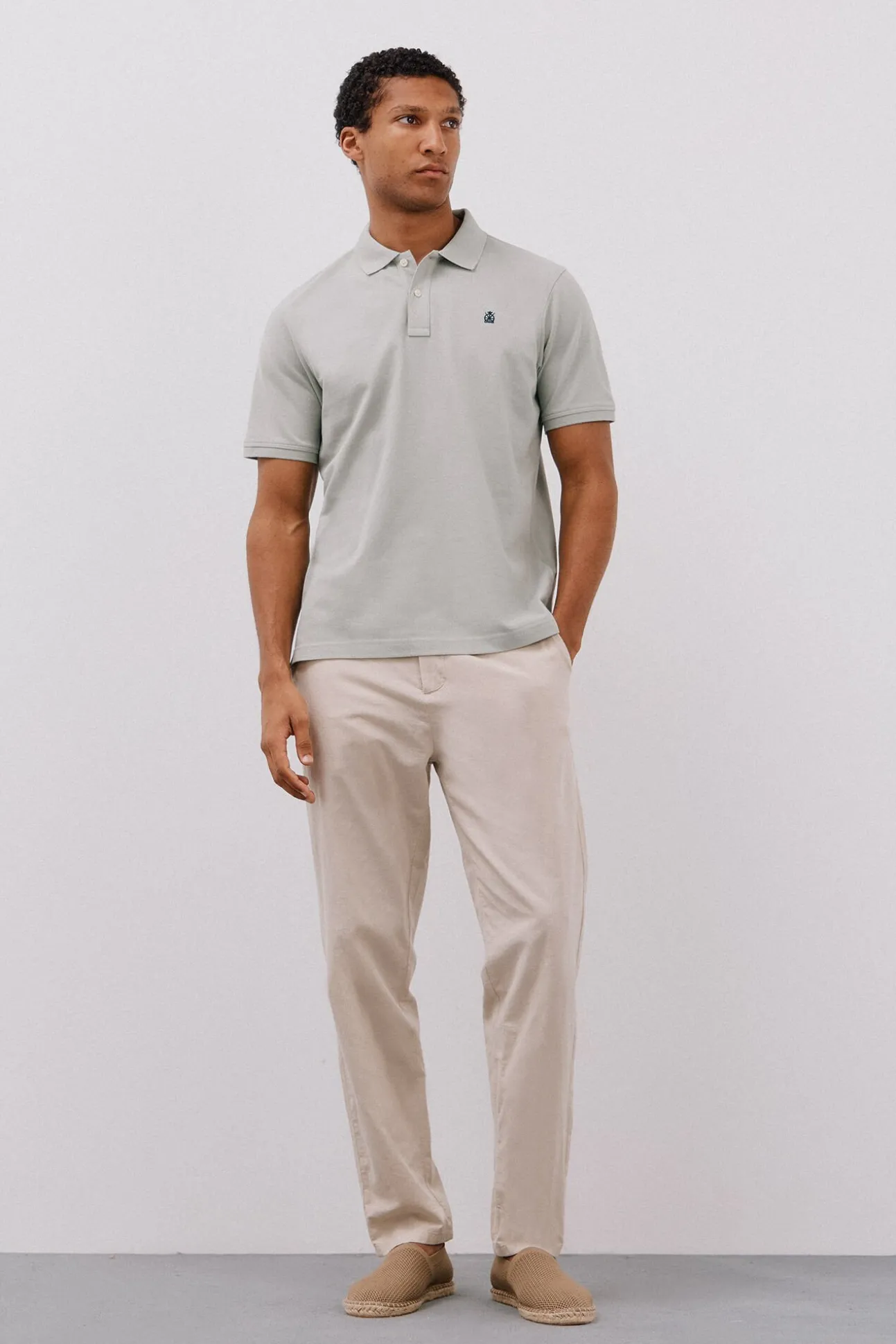Polo básico piqué