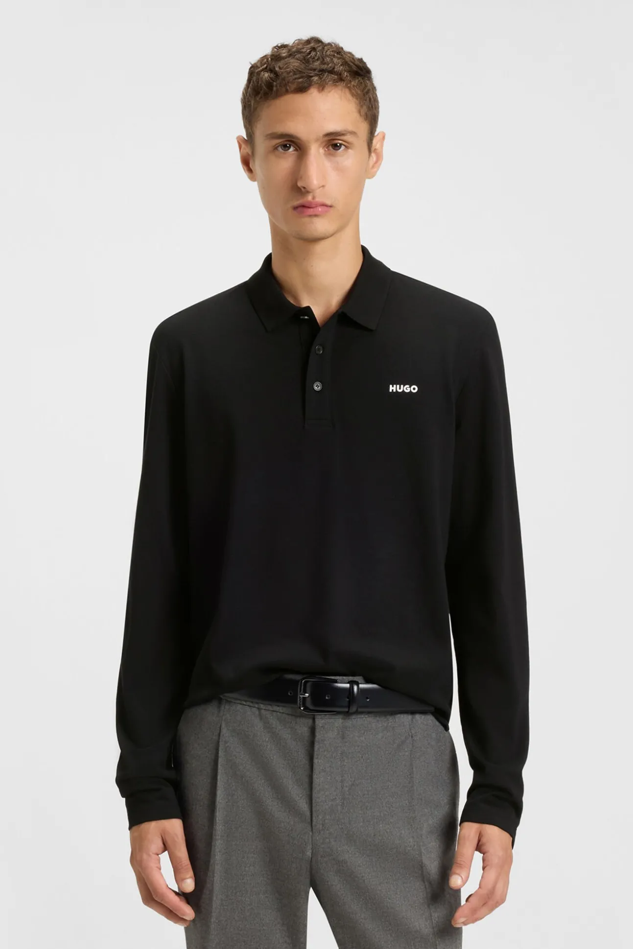 Polo de manga comprida