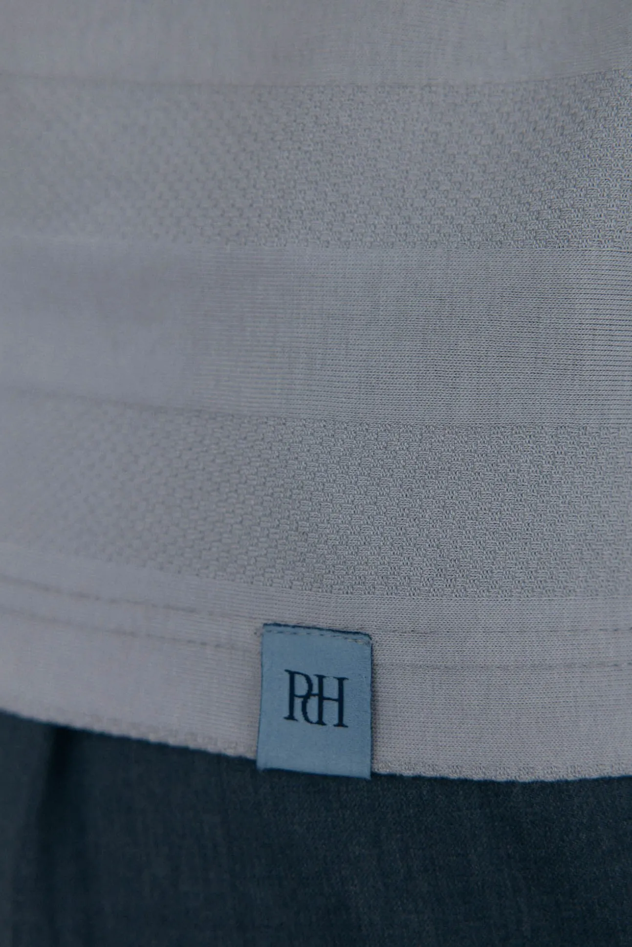 Polo estrutura jacquard