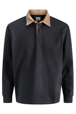 Polo gola contraste
