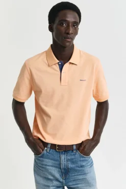 Polo piqué contrastante