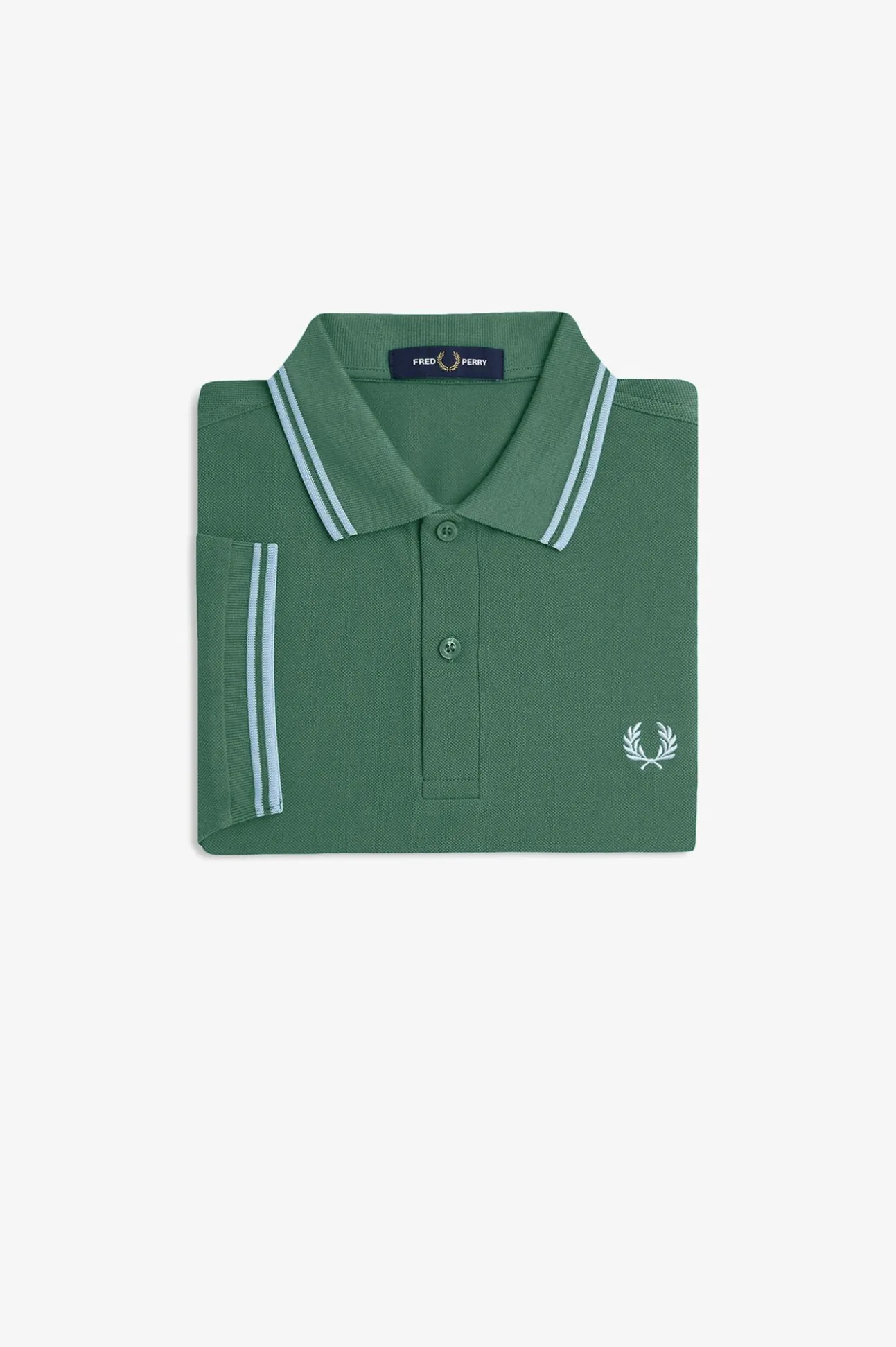 Polo piqué masculina de manga curta