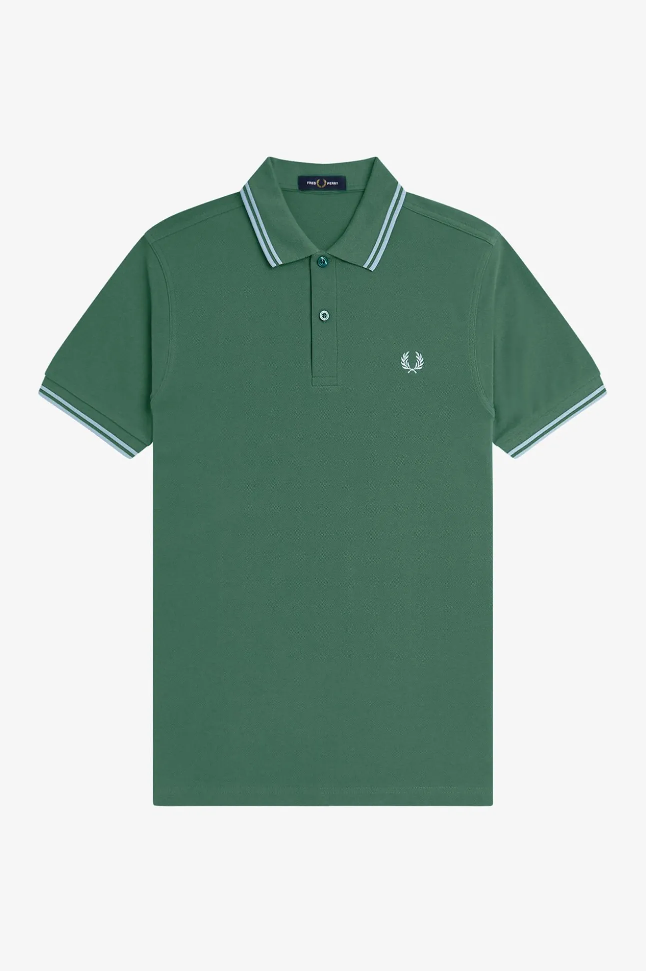 Polo piqué masculina de manga curta