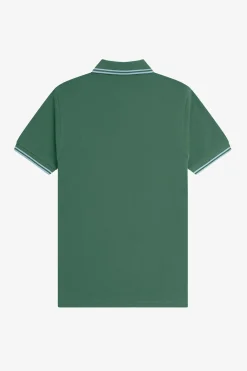 Polo piqué masculina de manga curta