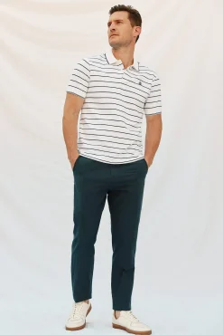 Polo às riscas