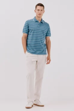 Polo às riscas
