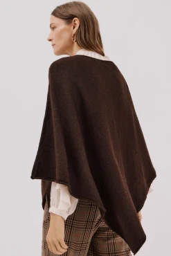 Poncho de toque suave