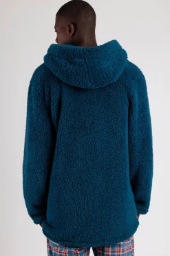 Robe curta borrego Paddington para homem