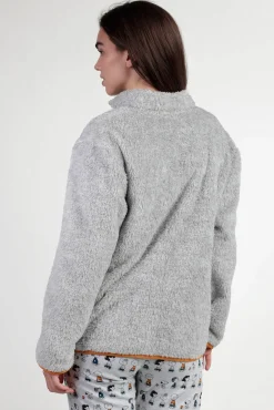 Robe curta borrego Snoopy&Friends para mulher