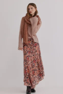 Rosana. Saia estampada