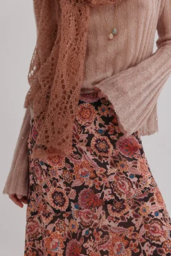 Rosana. Saia estampada