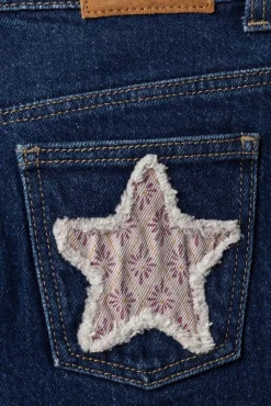 Saia denim menina