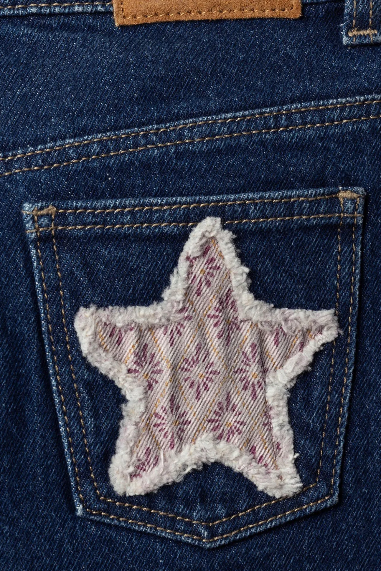 Saia denim menina