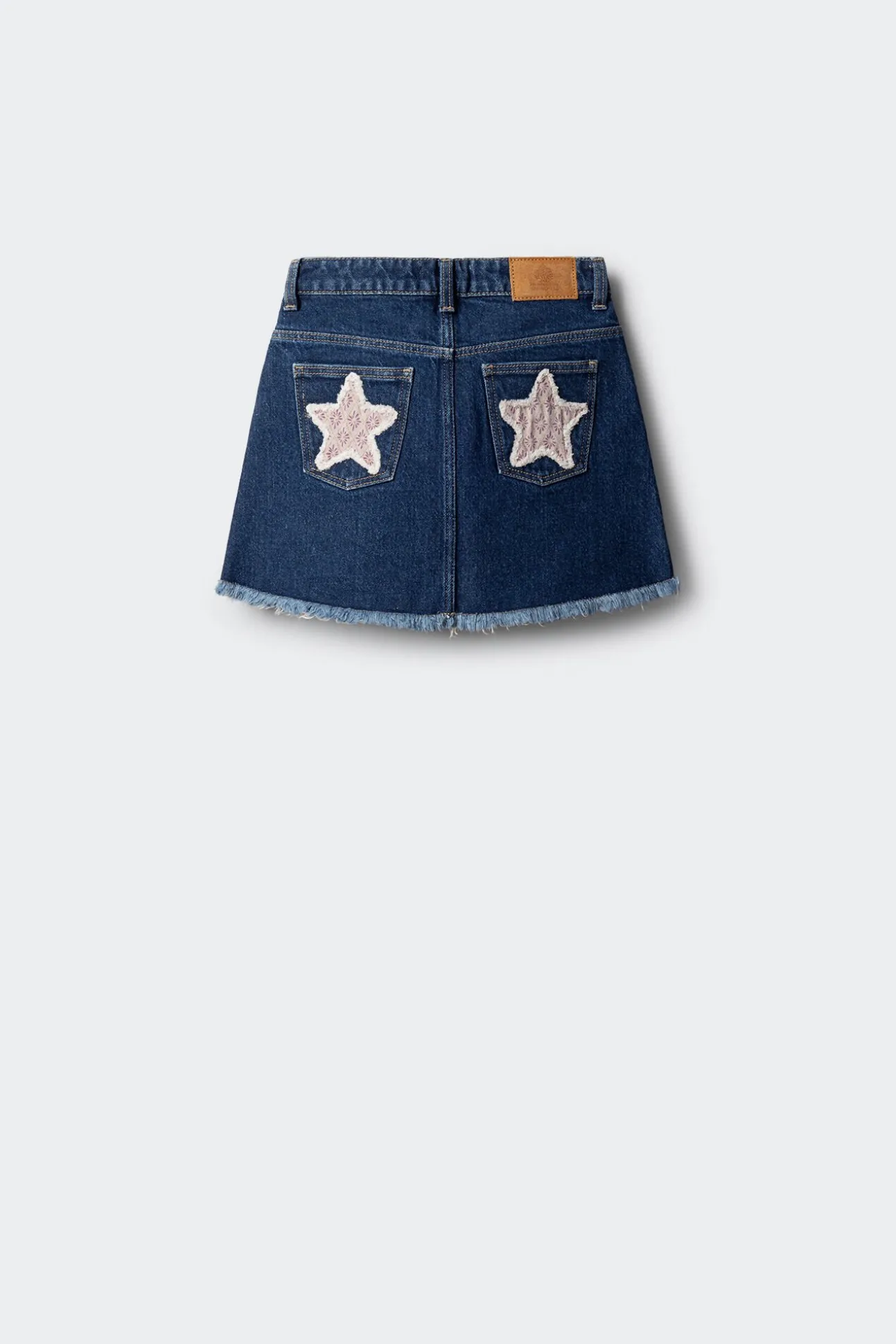 Saia denim menina