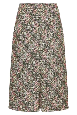 Saia estampada em jacquard