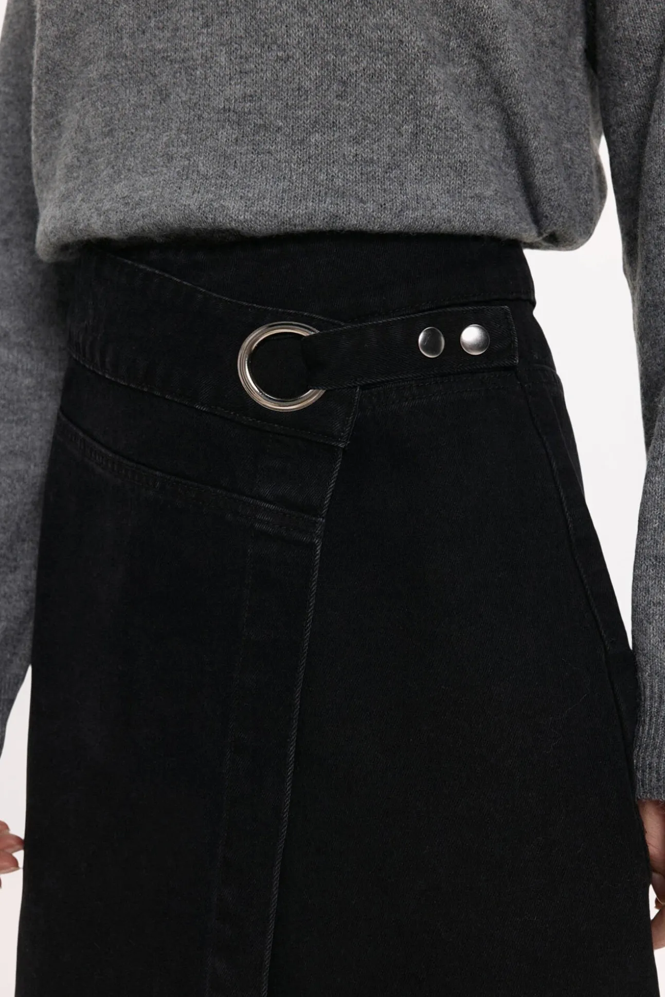 Saia jeans saia