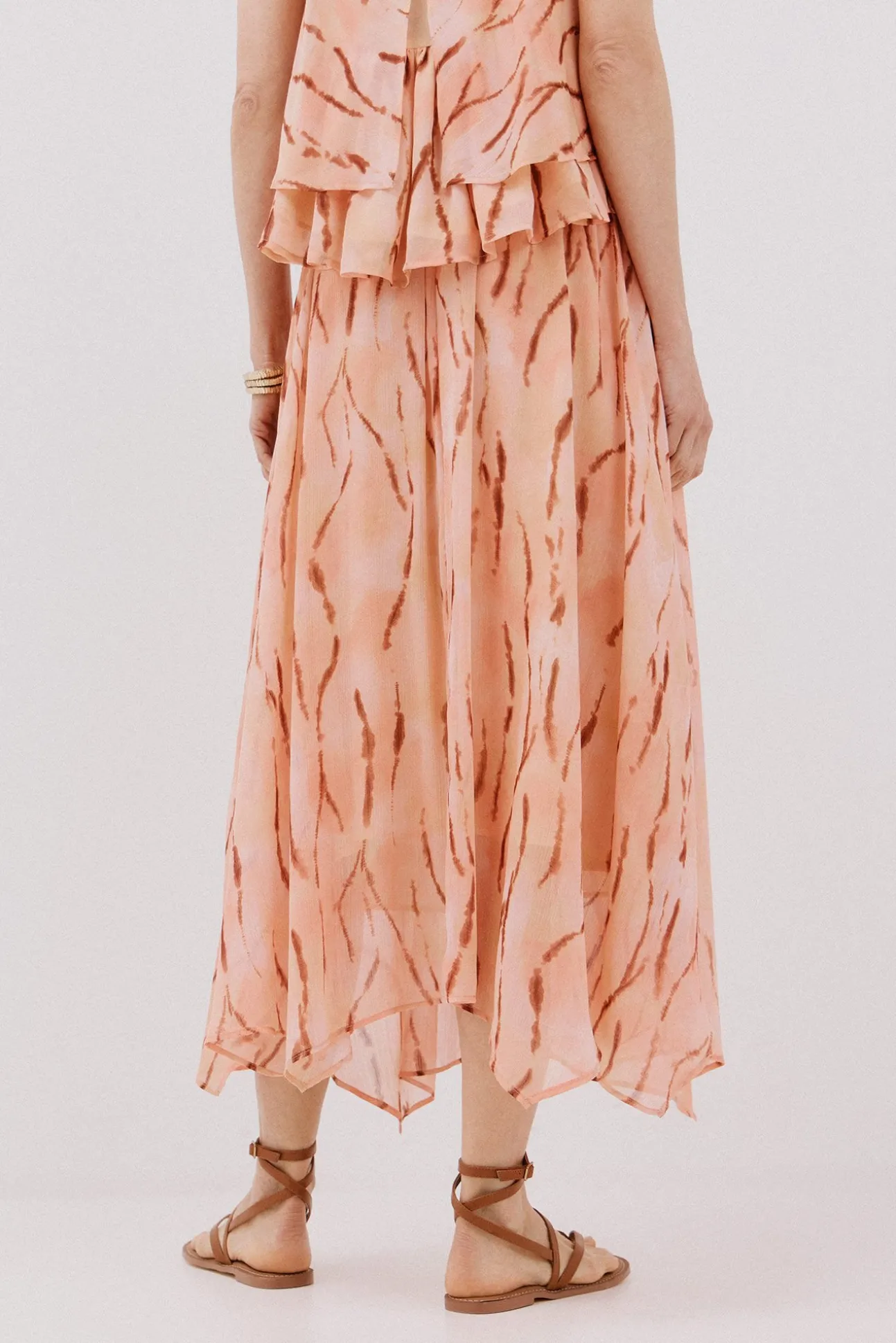 saia longa com flare