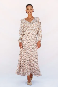 Saia roda estampada