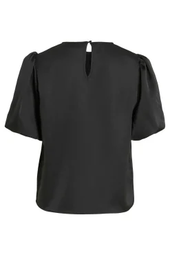 Satin sleeve blouse