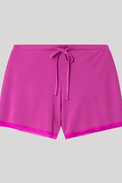 Shorts de pijama azul