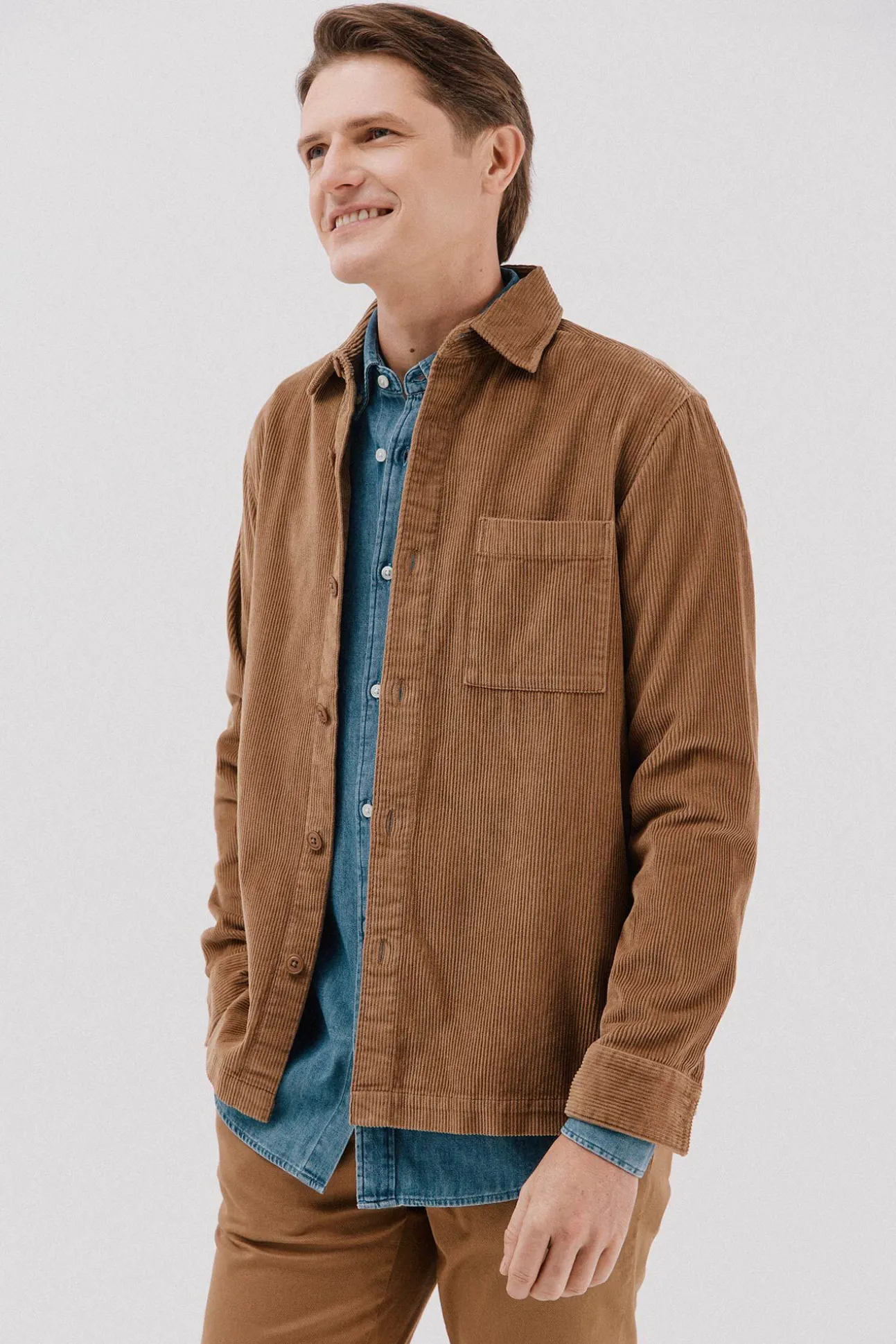 Sobrecamisa bombazina